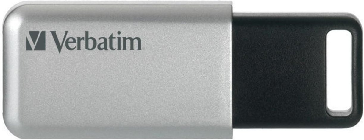Verbatim Secure Pro - USB 3.0-Stick 16 GB - Silber