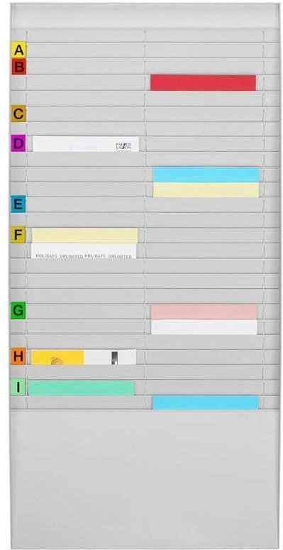 Thumbnail - PAPERFLOW Sortiertafel DIN A4 50-Fach grau