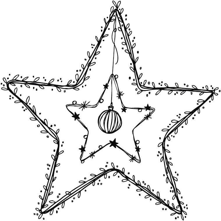 Rayher Motivstempel Stern