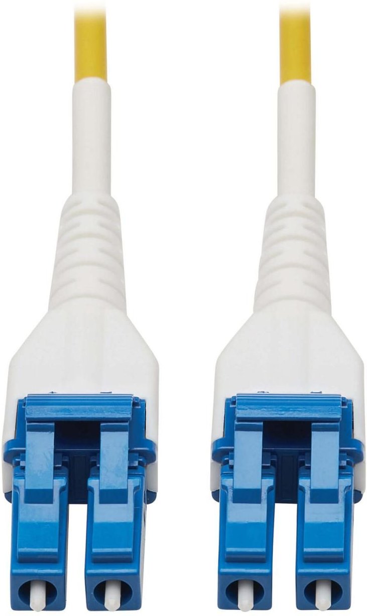 Eaton Tripp Lite Series 100G Duplex Singlemode 9/125 OS2 Armored Fiber Optic Kabel (LC/LC Duplex Stecker/Stecker), LSZH,