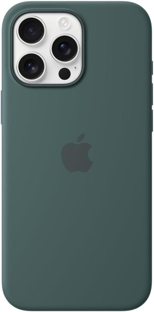 Apple Silikon Case iPhone 16 Pro Max mit MagSafe (seegrün)