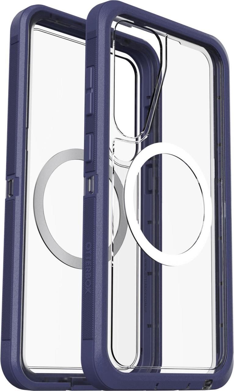 OtterBox Defender XT Clear Magnets Schutzhülle für Samsung Galaxy S25+ Violet Thunder - clear/purple