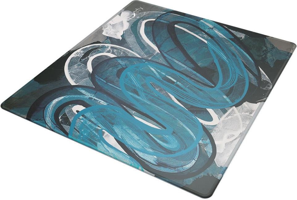 CHERRY XTRFY GP4 Gaming-Mauspad Schwarz, Blau, Grau