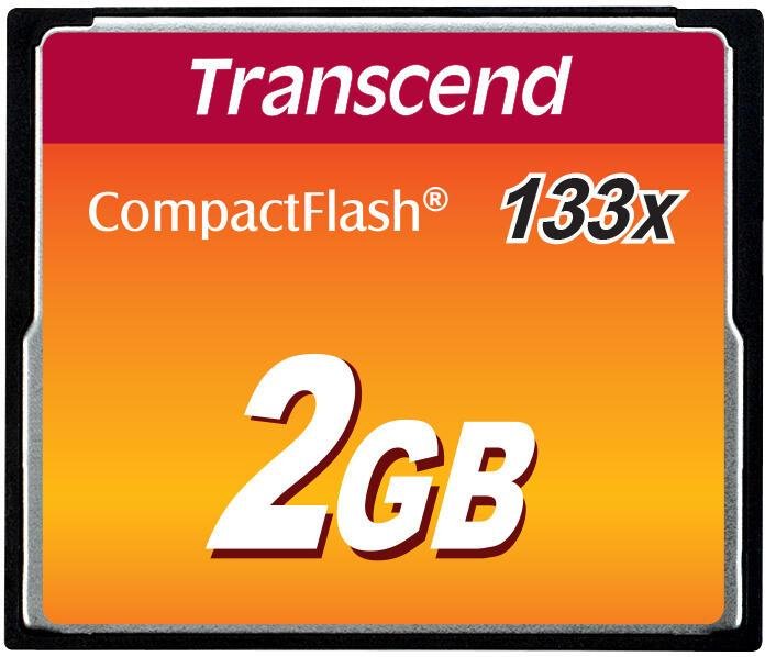 Transcend TS2GCF133 Speicherkarte 2 GB