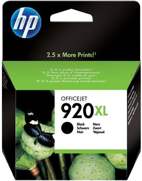 Thumbnail - HP Original 920XL Druckerpatrone schwarz 1.200 Seiten 32ml (CD975AE)