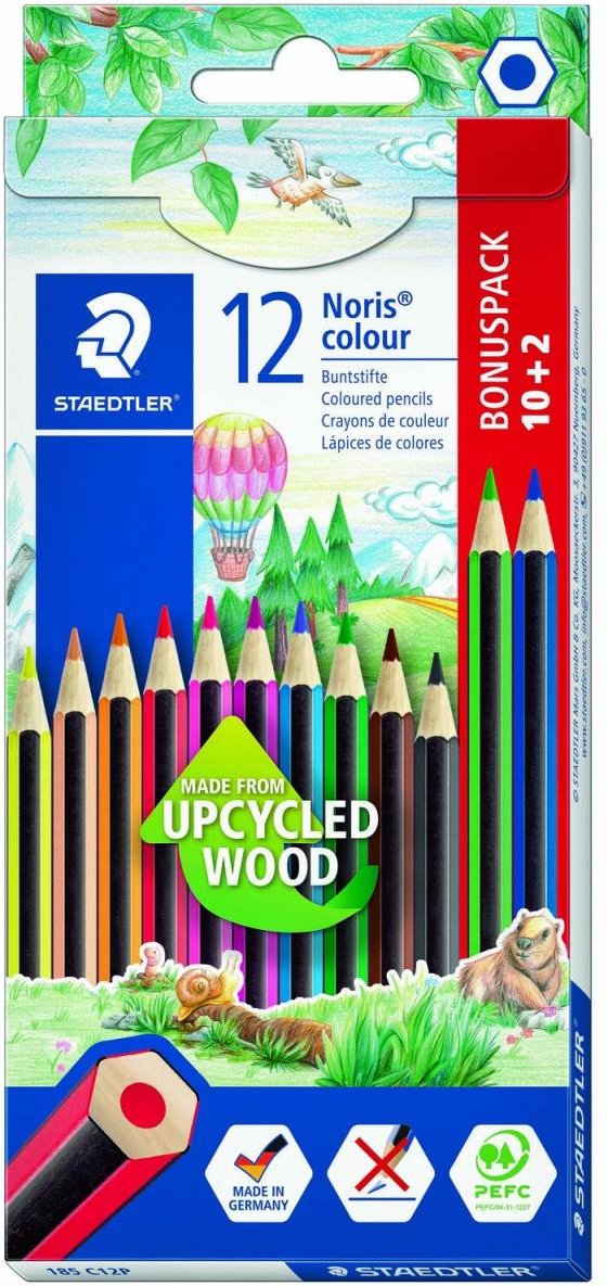 STAEDTLER Buntstifte Noris® colour 185 Mehrfarbig