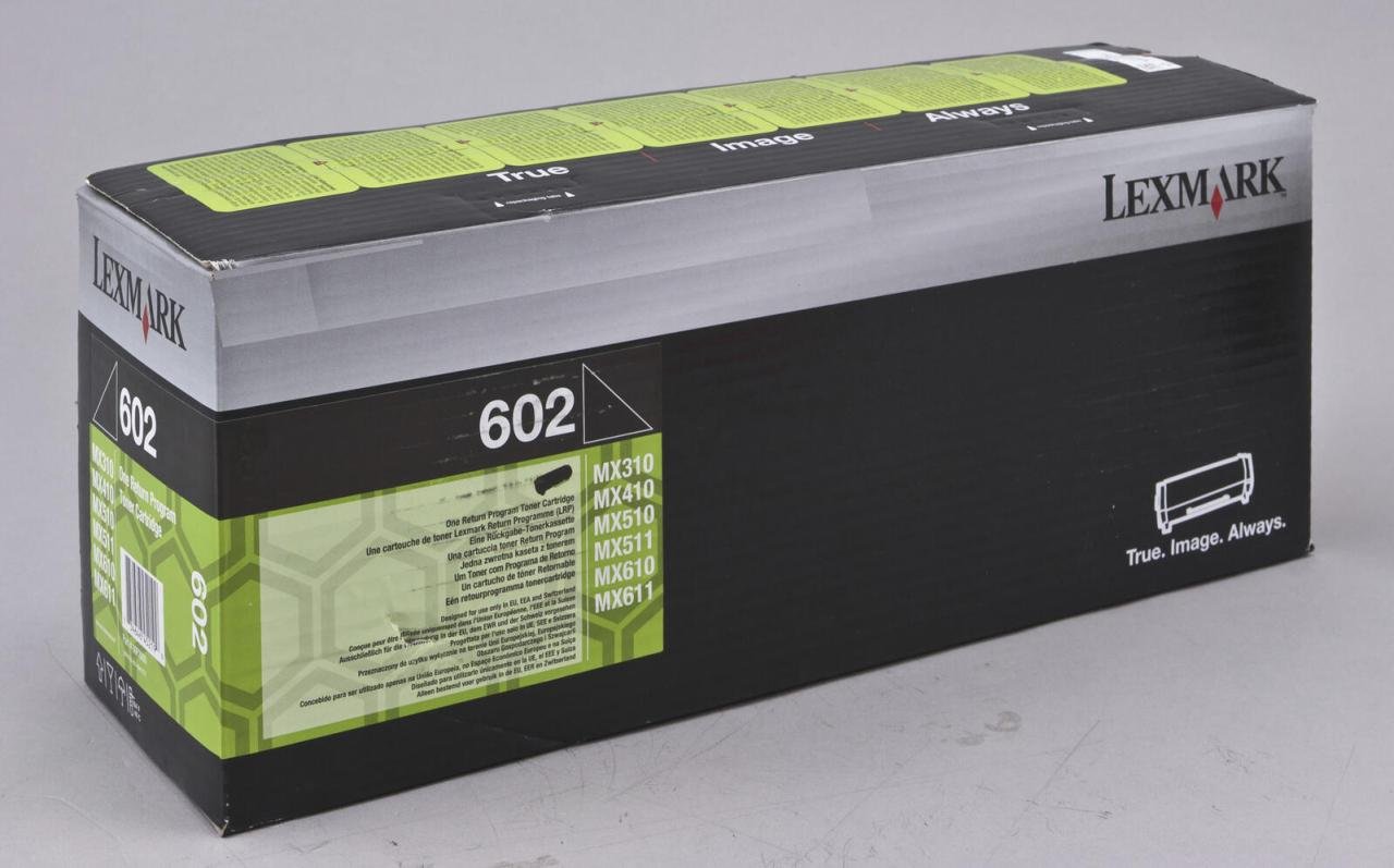 Lexmark Original 602 Toner schwarz 2.500 Seiten (60F2000) für MX310dn, MX410de, MX510de, MX511de/dte/dhe, MX611de/dhe