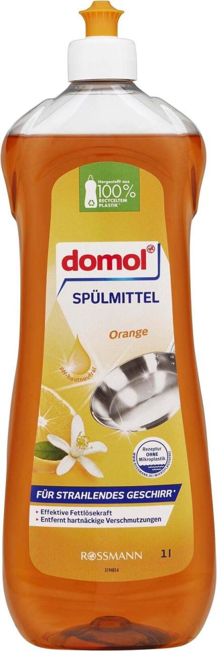 Thumbnail - domol Spülmittel Orange 1,0 l