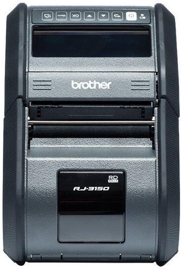 Brother P-touch RJ-3150 mobiler Etikettendrucker (203dpi, bis zu 127 mm/Sek., USB, WLAN) (RJ3150G1)
