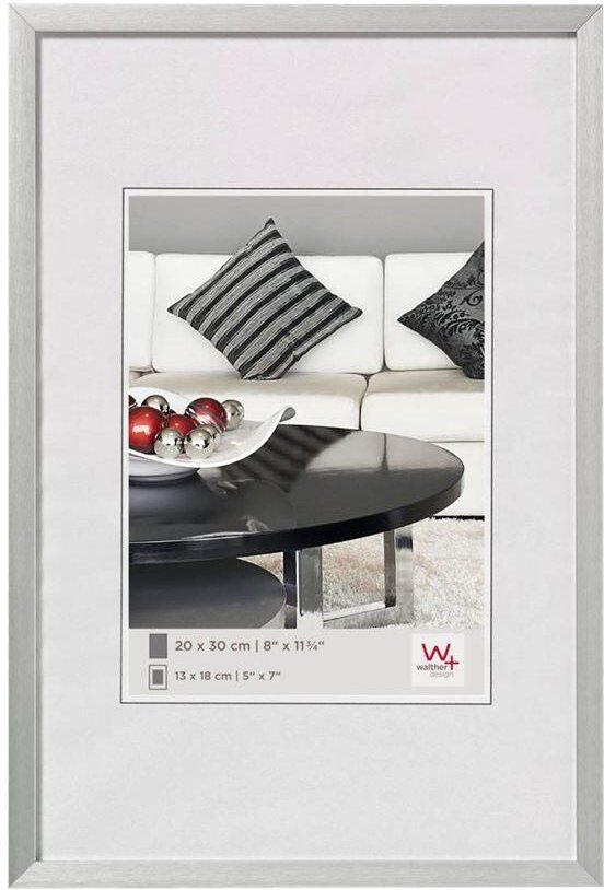 walther design Bilderrahmen Chair 14,0 x 19,1 cm silber