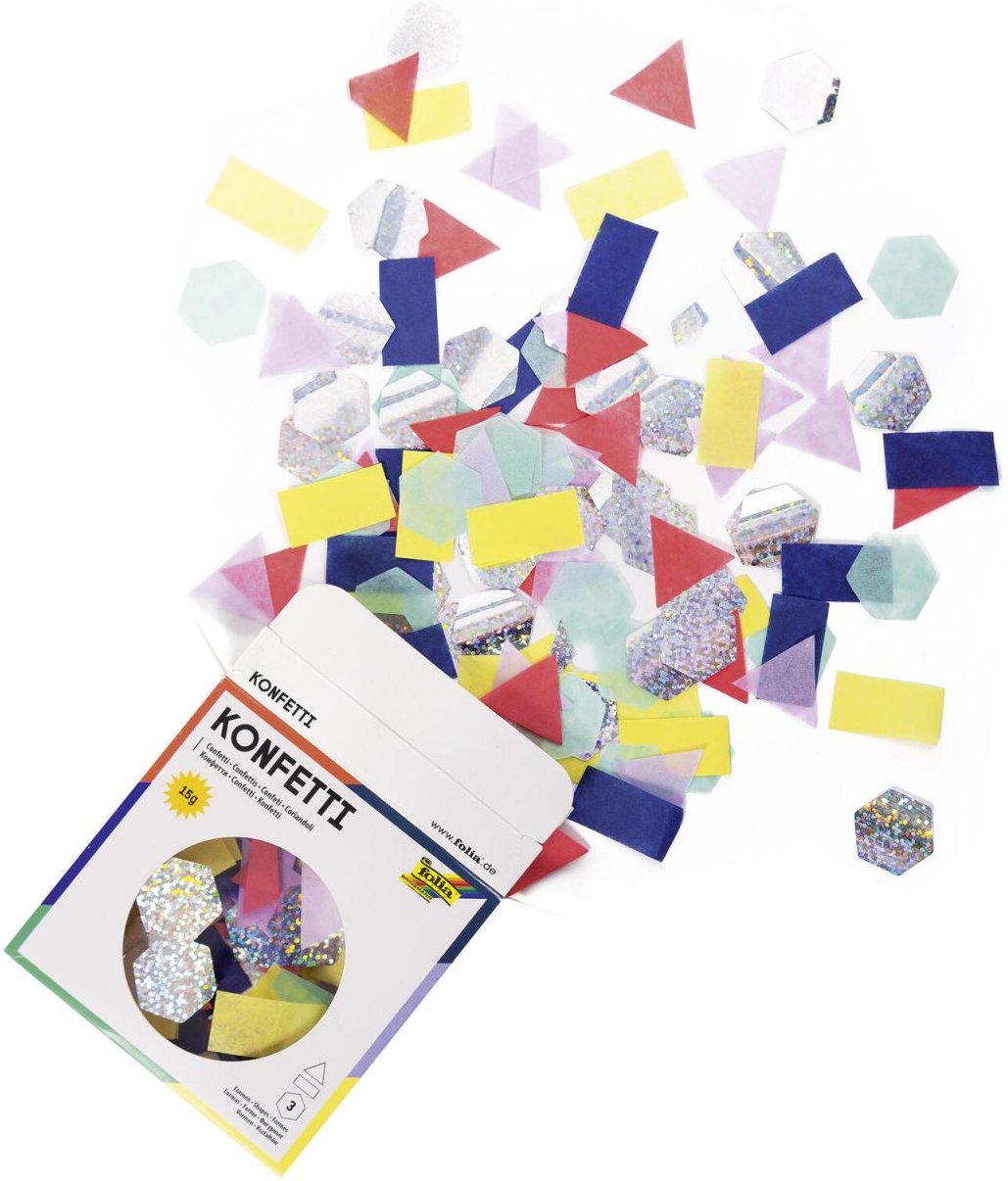 folia Konfetti Modern Chic bunt