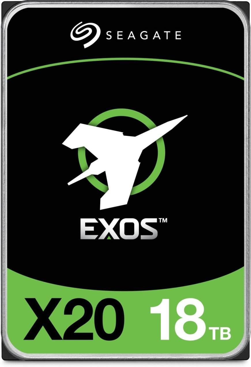 Thumbnail - Seagate Exos X20 - 18TB