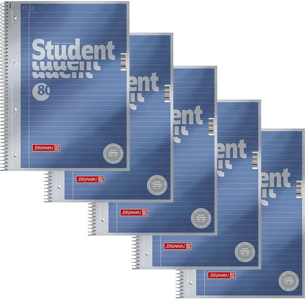 BRUNNEN Collegeblöcke DIN A4 liniert