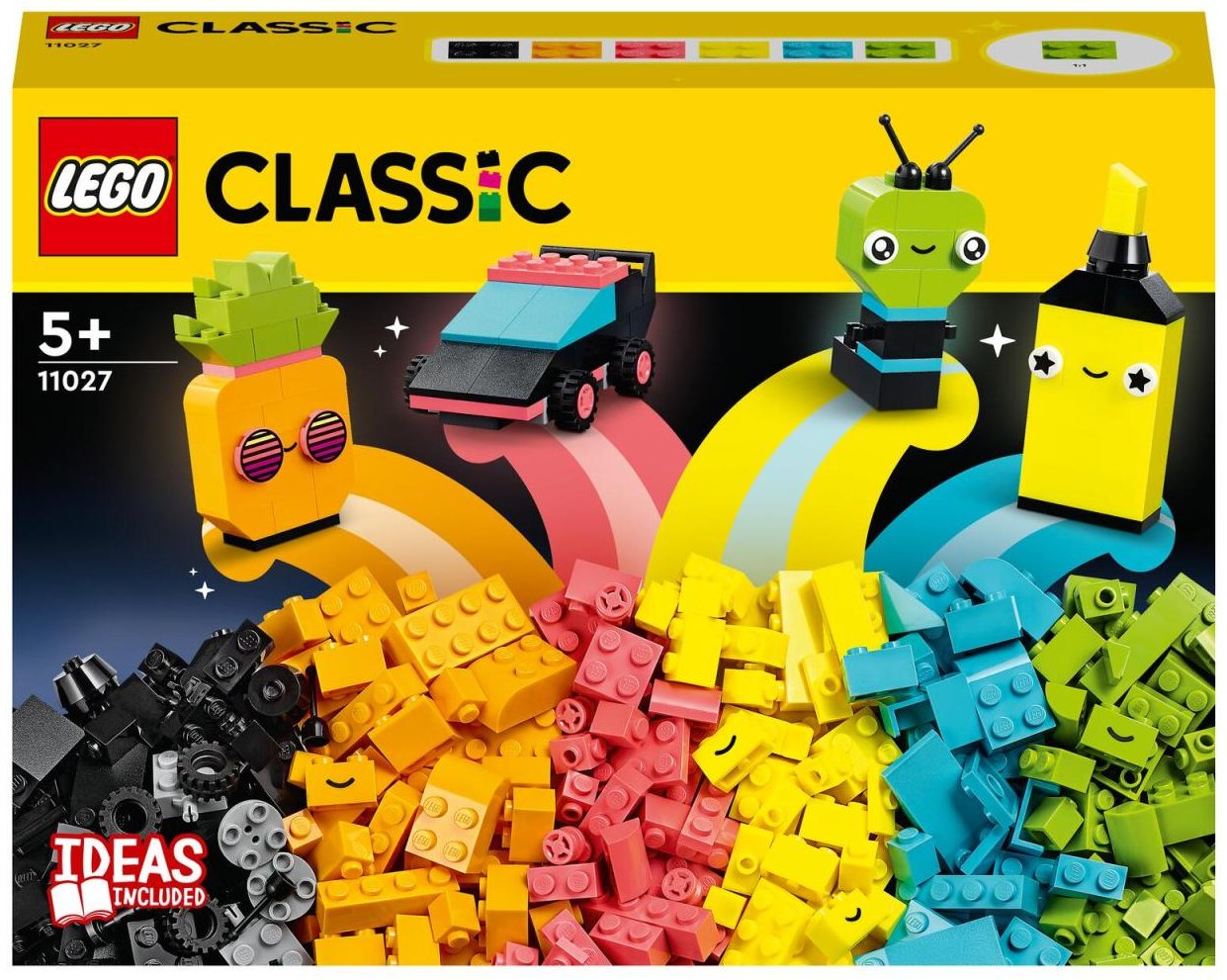 LEGO® Classic Neon Kreativ-Bauset 11027