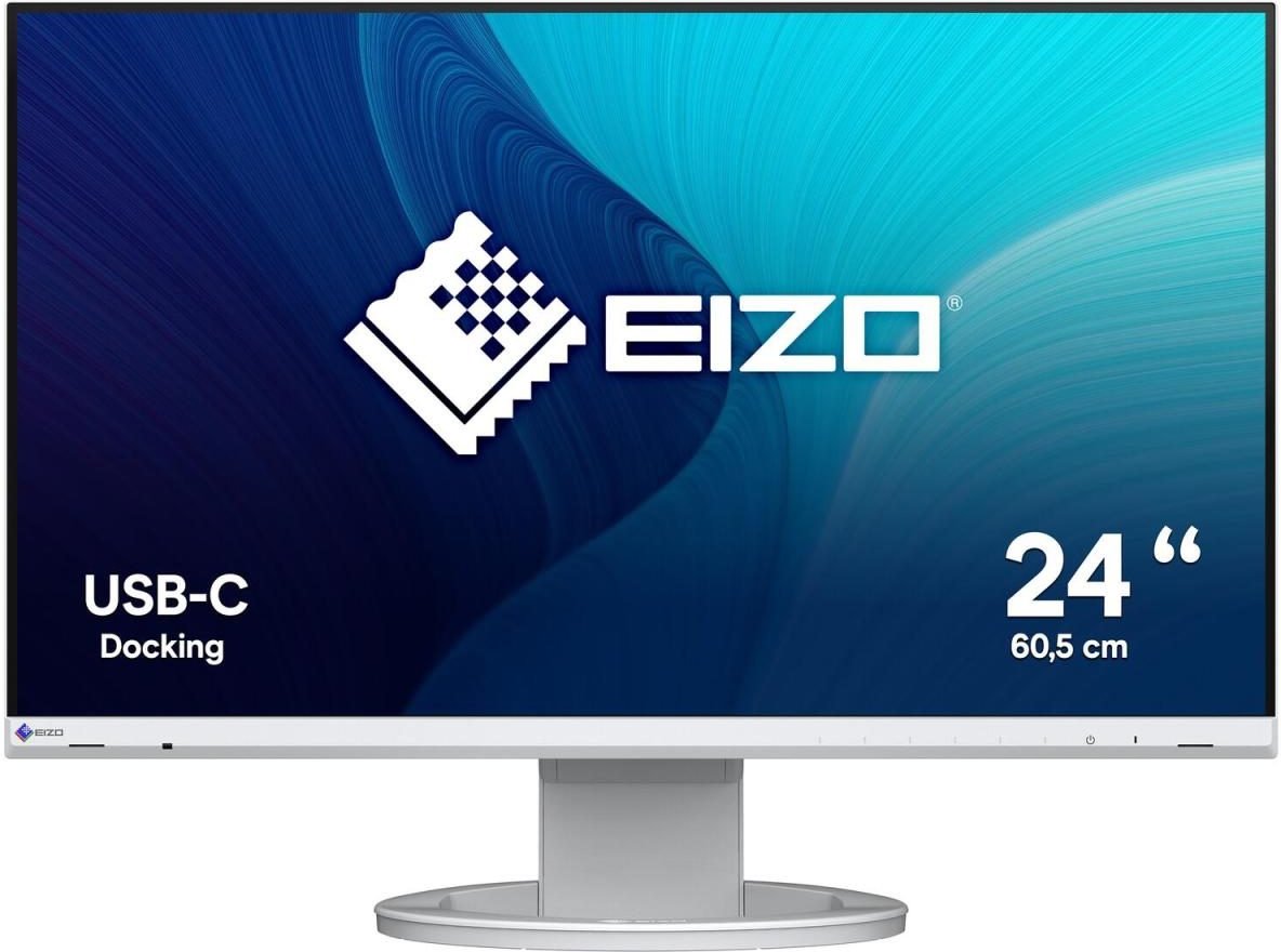 Thumbnail - EIZO FlexScan EV2480-WT Monitor 60 cm (23,8") weiß