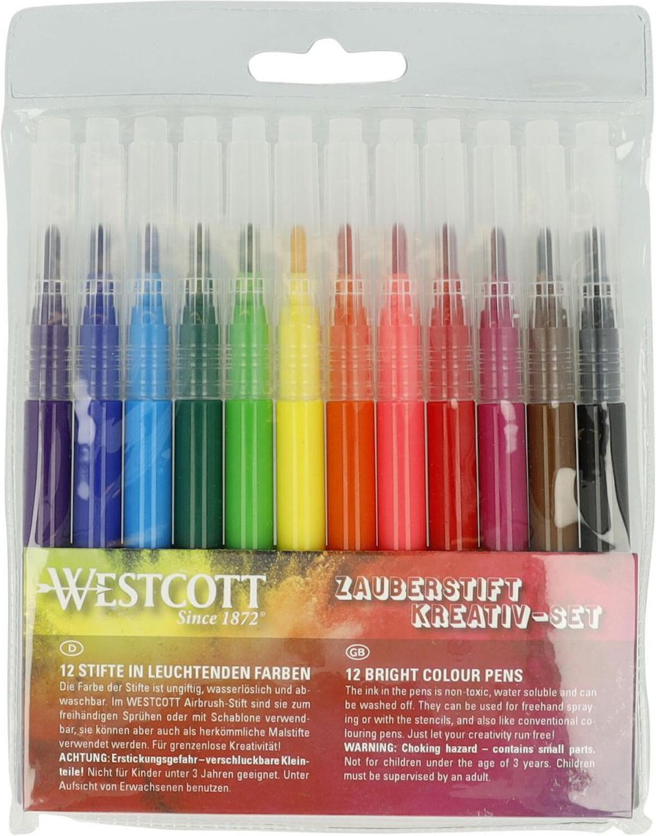 WESTCOTT Airbrush-Stifte Mehrfarbig 1.0 - 5.0 mm