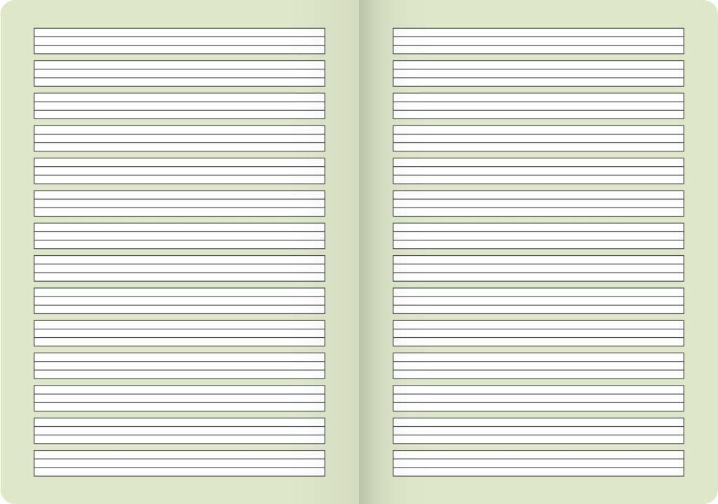 BRUNNEN Schulheft liniert DIN A4 16 Blätter