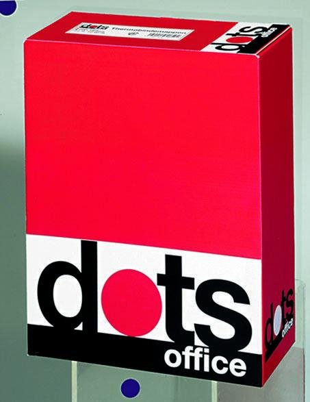 dots Thermo-Bindemappen DIN A4 weiß 1.5 mm