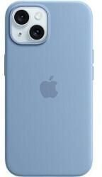 0 Apple Silikon Case mit MagSafe für Apple iPhone 15 Plus, winterblau