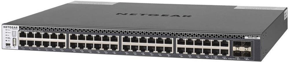 Netgear M4300-48X (XSM4348CS) 48-Port 10-Gigabit Stapelbarer Managed Switch