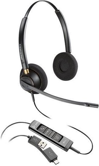Poly EncorePro 525 Stereo Headset On-Ear