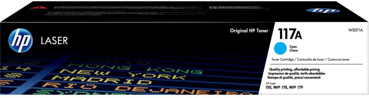 HP Original 117A Toner - cyan (W2071A)