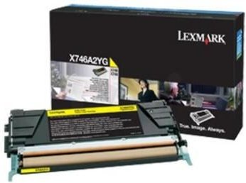 Lexmark Original Toner gelb 7.000 Seiten (X746A3YG) für X746de, 748de/dte