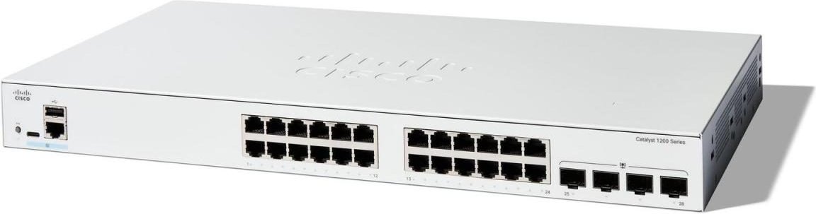 0 Cisco Catalyst C1200 Switch 24-Port 1 GbE managed L2