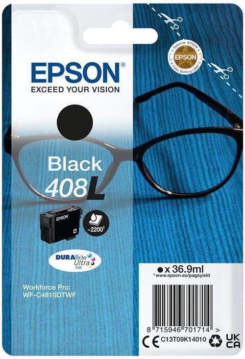 Epson Original 408L Druckerpatrone - schwarz (C13T09K14010)