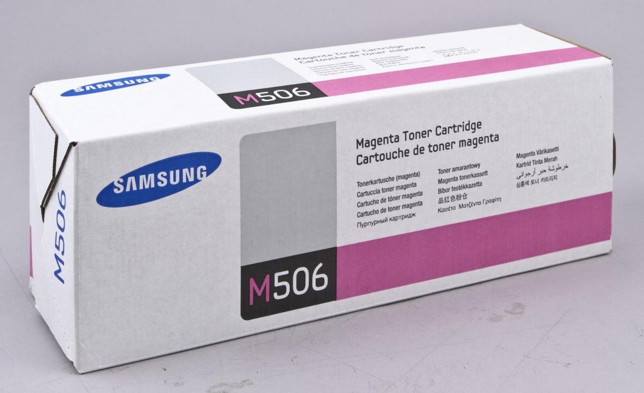 HP Original CLT-M506L Toner magenta 3.500 Seiten (CLT-M506L/ELS) für CLP-680DW/ND, CLX-6260FD/FR/FW/ND