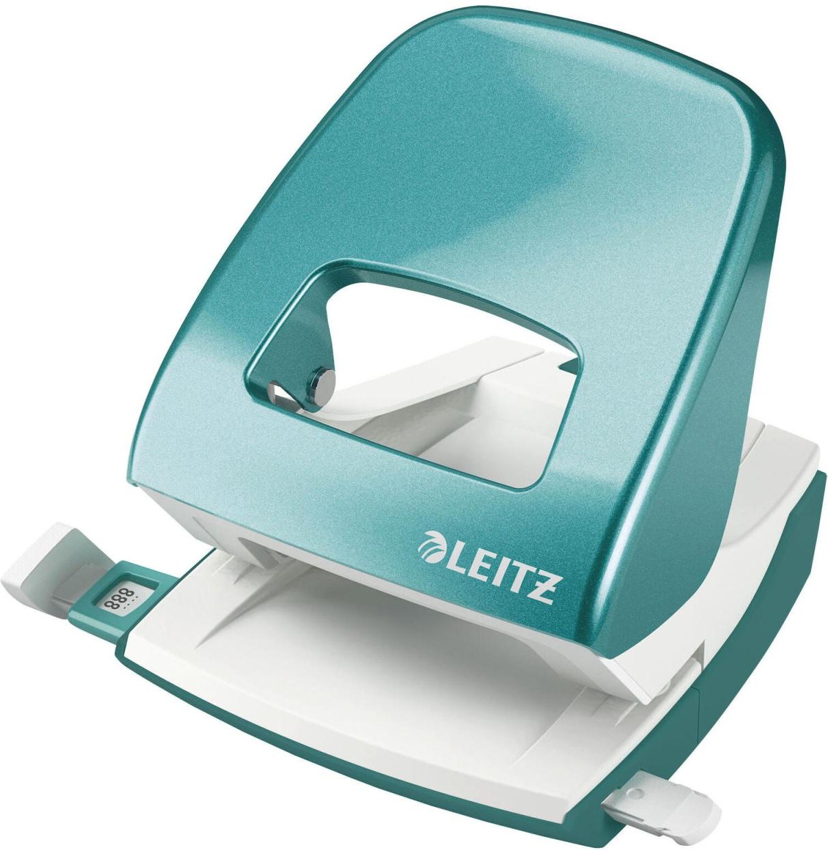 LEITZ Locher NeXXt eisblau-metallic