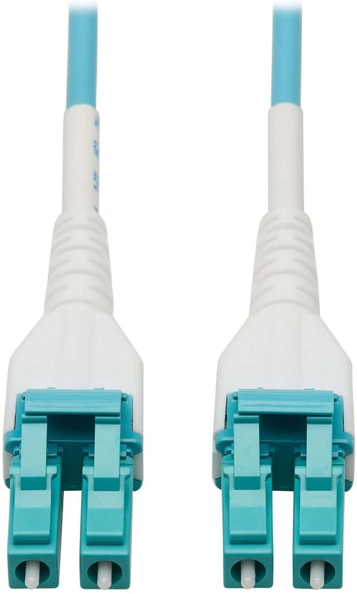 Eaton Tripp Lite Series 100G Duplex Multimode 50/125 OM4 Armored Fiber Optic Kabel (LC/LC Duplex Stecker/Stecker), LSZH,