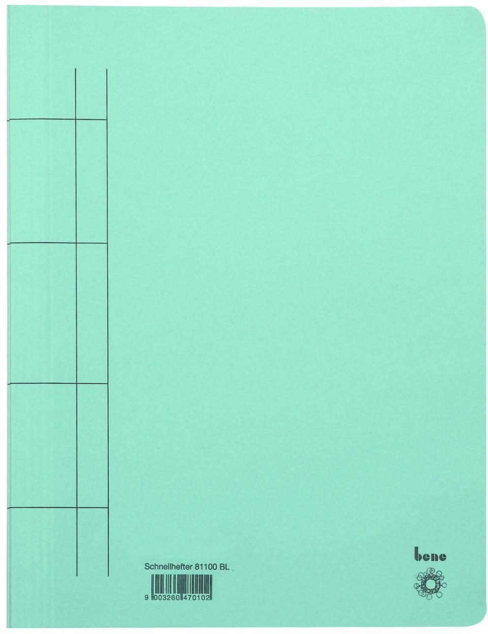 Thumbnail - bene Schnellhefter DIN A4 Karton blau