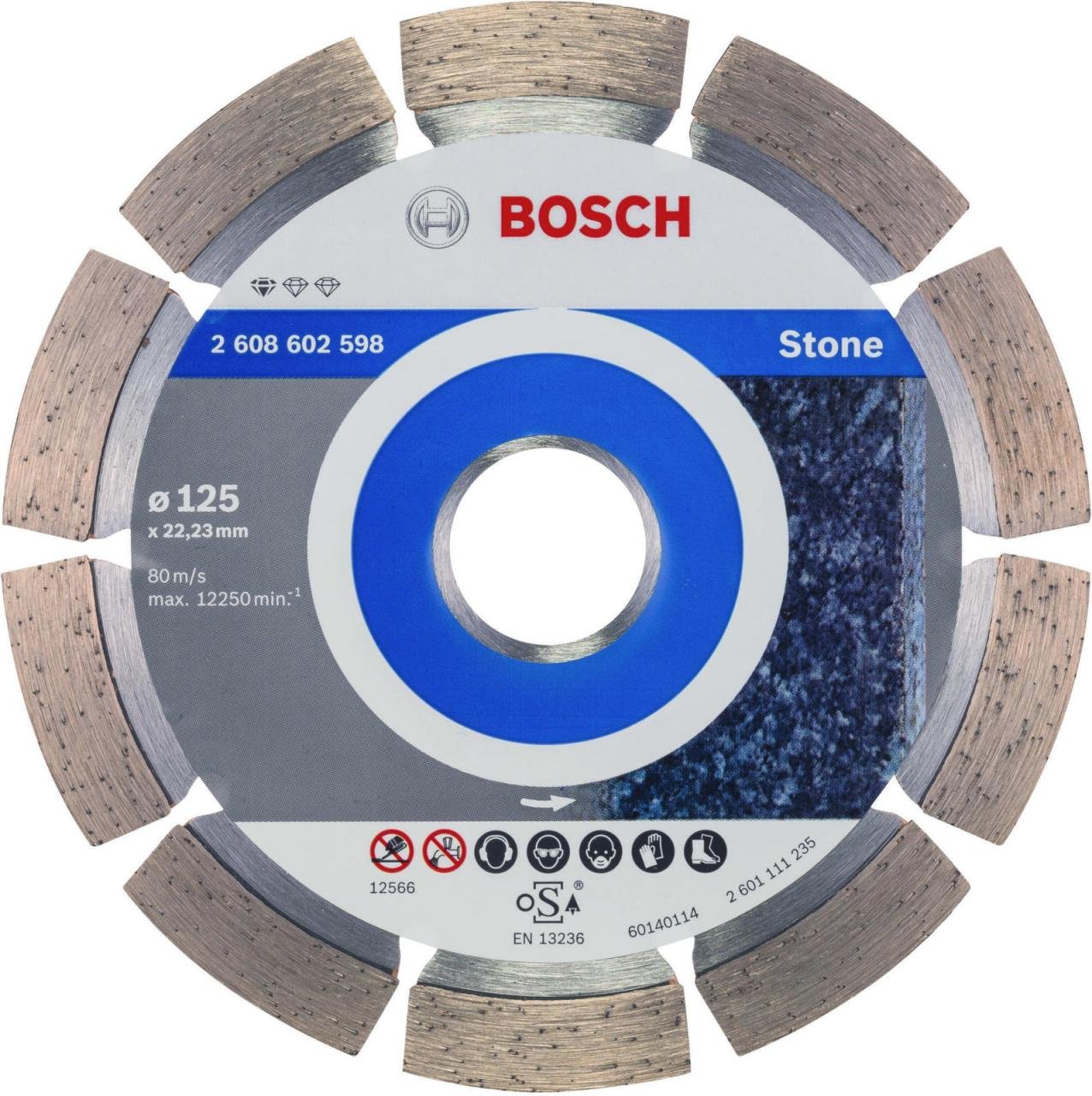 Thumbnail - BOSCH Diamant-Trennscheibe Standard for Stone