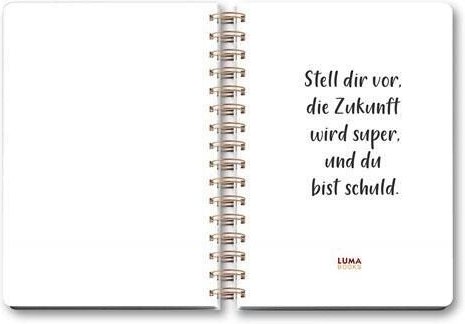 Thumbnail - LUMA Notizbuch ca. DIN A5 blanko, 104 Seiten