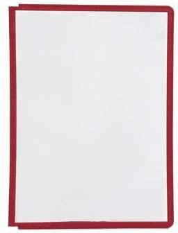 DURABLE Sichttafeln DIN A4 rot