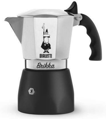 Bialetti Brikka - Espressokocher - Aluminium - für 4 Tassen