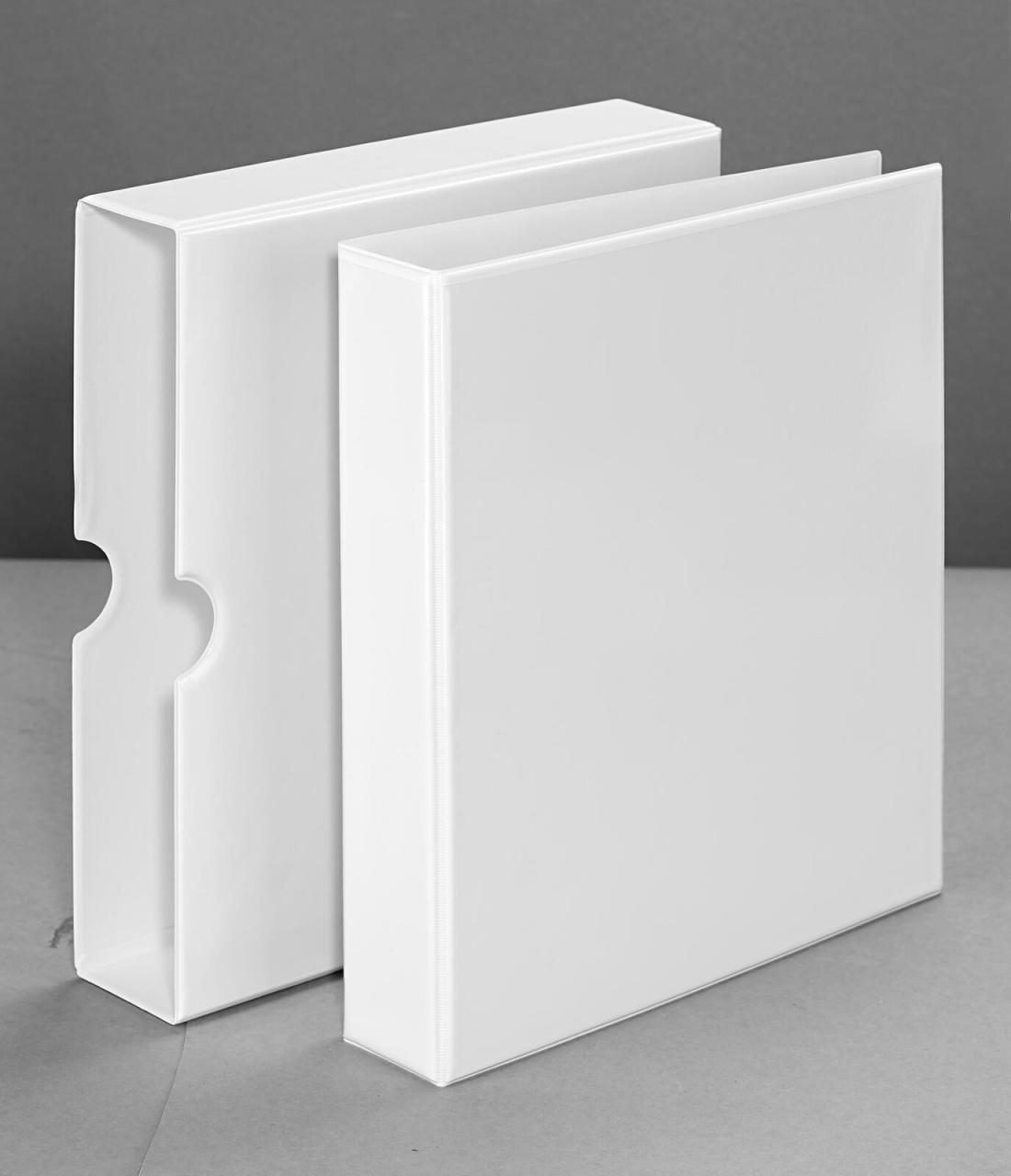 EICHNER Präsentationsringbuch 4-Ringe DIN A4 6 cm weiß