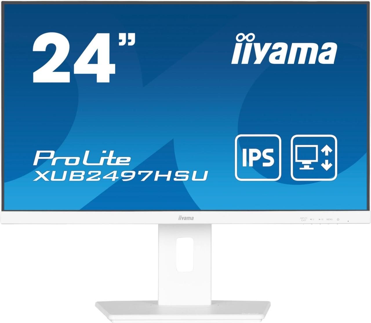 Thumbnail - 0 iiyama ProLite XUB2497HSU-W2 Full HD Display 60,5 cm (24")
