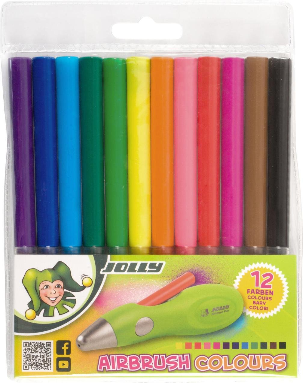 JOLLY Airbrush-Stifte Mehrfarbig 0.3 mm