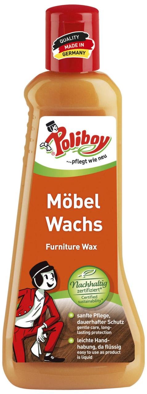 Poliboy Möbelpflege Möbel Wachs 0,2 l