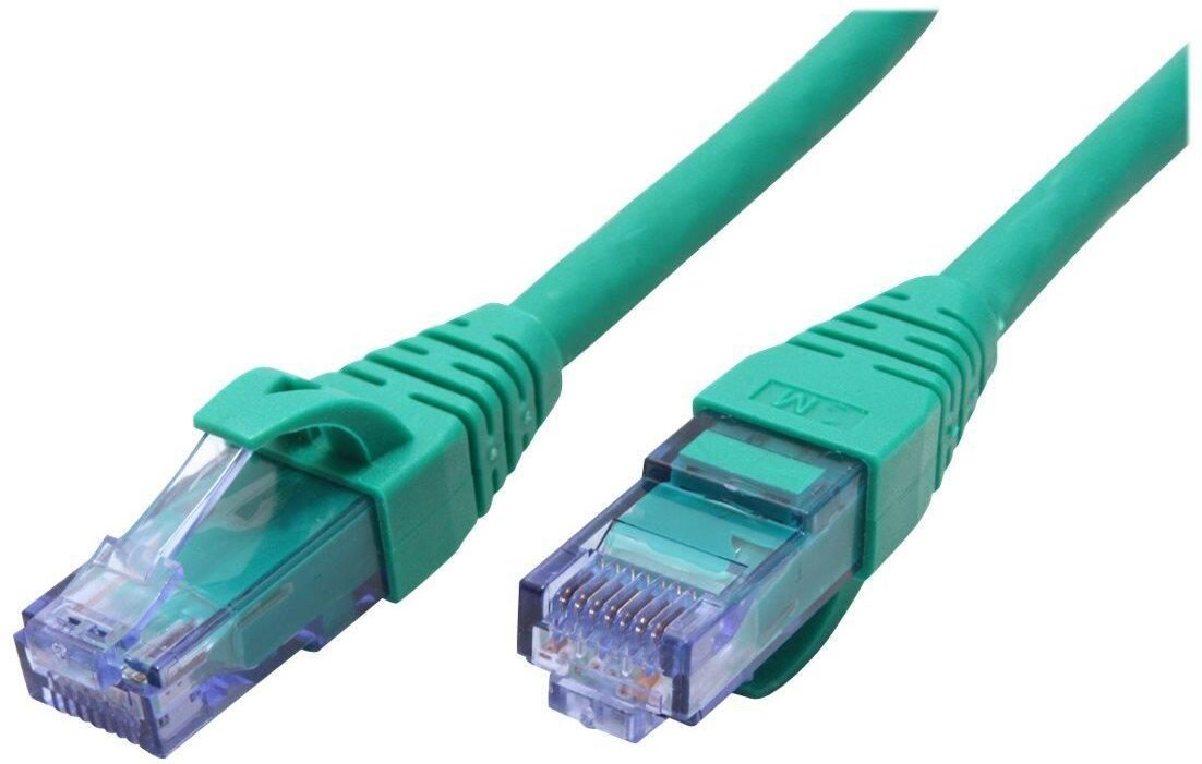 Thumbnail - Roline Patch-Kabel RJ-45 (M) zu RJ-45 (M) 50 cm UTP CAT 6a grün (21.15.2730)