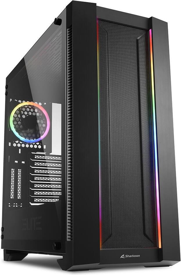 Sharkoon PC Gehäuse Elite Shark CA200M ATX E-ATX schwarz