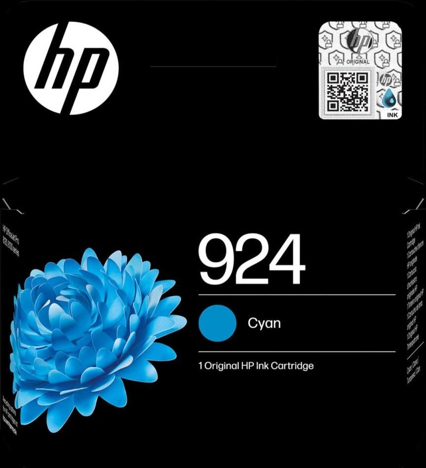 HP Original 924 Druckerpatrone - cyan (4K0U3NE)