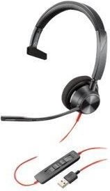 Poly Blackwire 3300 Series 3310 Mono Headset On-Ear