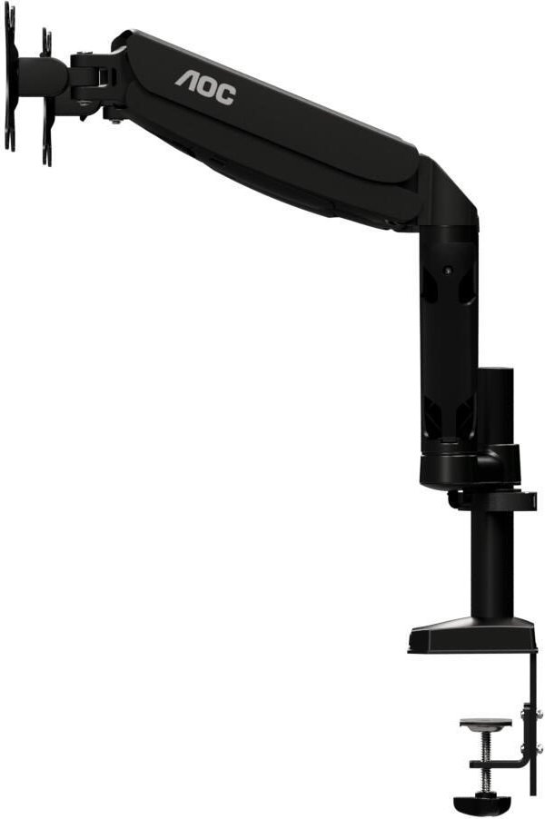 AOC AD110D0 Dual-Monitortischhalterung Gasfeder neigbar/schwenkbar/Pivot 33-80cm (13-31,5") je 2-9KG, VESA 75x75/100x100