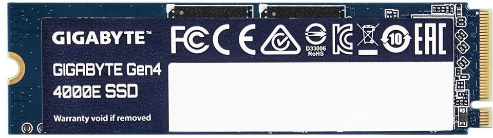 GIGABYTE Gen4 4000E M.2 SSD intern 500 GB
