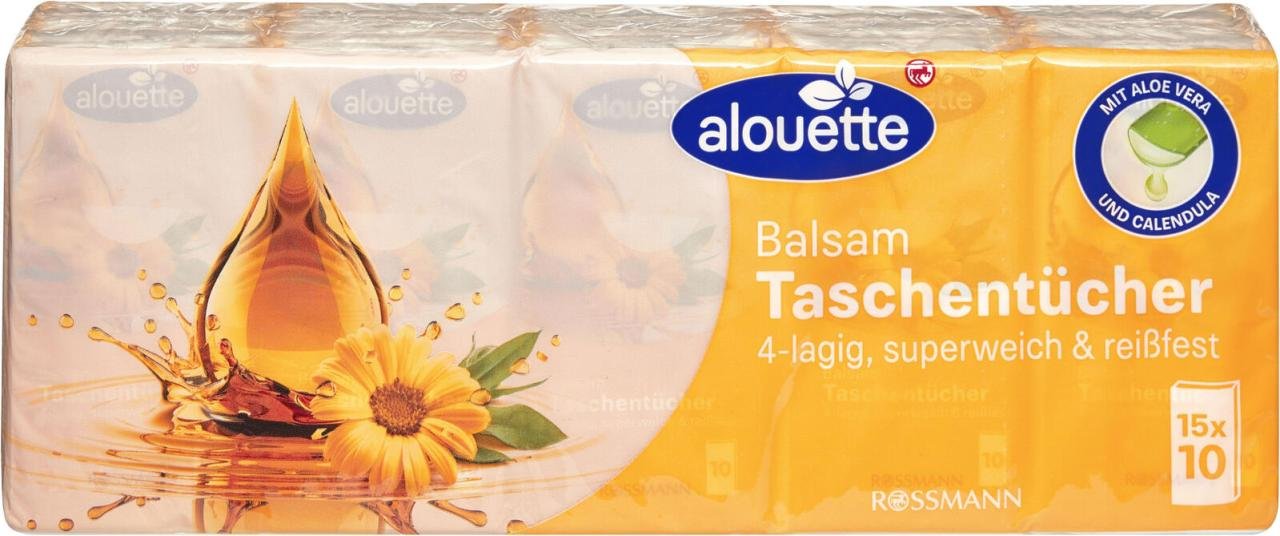 alouette Taschentücher 4-lagig