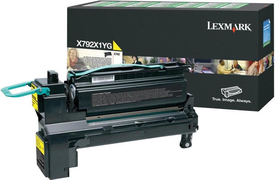 Lexmark Original Toner gelb 20.000 Seiten (X792X1YG) für X792de/dte/dtfe/dtme/dtpe/dtse