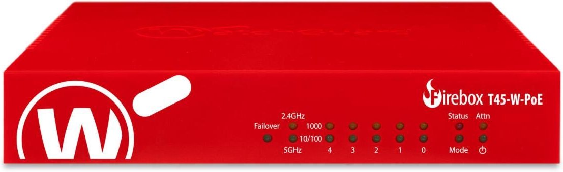 Thumbnail - WatchGuard Firebox T45-PoE Wifi WGT48671-EU